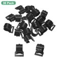thumbnail image 4 of Uxcell 0.67IN Tent Pole Clips [30PCS] - C-Shaped Clamp - [POM Plastic] Tent Pole Attachment Clips Webbing Strap Clamp, 4 of 6