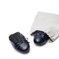 thumbnail image 3 of DREAM PAIRS Bailarinas Plegables Azul Marino con Lazo Talla 8, 3 of 8