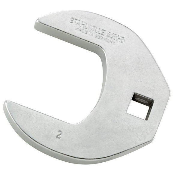 Stahlwille 03501064 Clé à Pied Carrée 3/8 Pouces 540aHD - Taille 1-1/2 Pouces, Acier Alliage Chromé, Chromé, Haute Capacité de Charge, Utilisation Complète de la Mâchoire, Fabriqué en Allemagne
