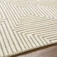 thumbnail image 3 of Livabliss Wool Rugs for Living Room, 2x3 Brook Modern Beige Area Rug, Bedroom Dining Room Home Decor Handmade Carpet (2' x 3'), 3 of 7