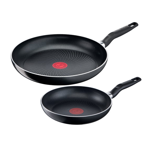 Set 2 Sartenes T-fal Starteasy 22 28cm Negro