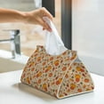 thumbnail image 6 of Logiee Fall Autumn Print Tissue Box Cover,Stylish Tissue Box Holder Decorative Tissue Cover for Bathroom Toilet Bedroom Living Room Table Desk Office, 6 of 7