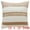 Brown, variant on Unique Bargains Striped Decorative Throw Pillow Covers Pack of 1 Khaki 18" x 18"