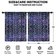 thumbnail image 2 of Blackout Kids Curtains,Math Equations Physics Formulas Purple Pattern Childrens Insulated Curtains Set Of 2,Bedroom Essentials,Toddler Room Decor 42"x54", 2 of 5