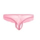 thumbnail image 2 of Gibobby Tangas de mujer sexy encaje Día de San Valentín Ropa interior de malla Calzoncillos de ropa interior para hombres Bikini floral caliente Encaje transparente Semi (Rosa, Talla única), 2 of 4