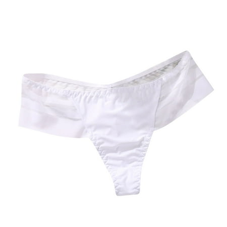 Bigersell Women s Briefs Clearance Womens Underwear Bikini Boy Shorts Panty Style P-1253 Cotton Boyshort Panties Cotton Thongs Ladies Briefs Mid Waist Women s Bikini Panties White L
