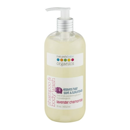 Nature's Baby Organics Shampoo and Body Wash, Lavender (Best Organic Baby Soap)