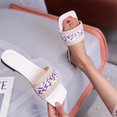 thumbnail image 4 of Sandalias de fondo plano con punta abierta y viento étnico para mujer, cómodas, para playa, para mujer Wmkox8yii  hj789, 4 of 5