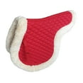 thumbnail image 4 of Colaxi Quilted Saddle Pad Horse Riding Pads Equestrian Gear Thick Breathable Practical Sponge Lining Comfortable Dressage Saddle Pad Red, 4 of 10