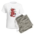 thumbnail image 5 of CafePress - Trex Indoor Rock Climbing Pajamas - Women's Short Sleeve Print T-Shirt and Pants Light Cotton Pajama Set, 5 of 7