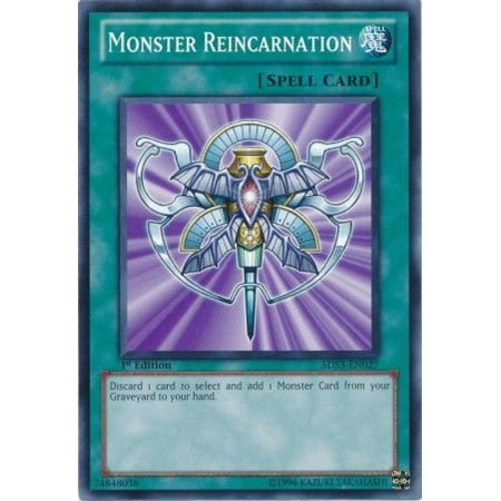 YuGiOh 2010 Duelist Toolbox Monster Reincarnation (Best Monster Cards Yugioh)