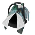 thumbnail image 3 of Zufioo Cloud Sky Green Dragon Print Baby Stroller Seat Nursing Cover, Baby Stroller Canopy Seat Cover Breastfeeding Cover, Suitable for Indoor and Outdoor-One Size, 3 of 9