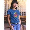 thumbnail image 2 of Jesus Is King Women Royal Blue T-Shirt, Female Medium, 2 of 4
