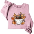 thumbnail image 4 of Byworldtasic Womens Long Sleeve TopsWomen Tis The Season Funny Pumpkin Football Game Day Shirt Long Sleeves Casual Autumn Tee Tops, 4 of 4