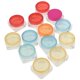 thumbnail image 1 of Frascos cosméticos recargables de 20 piezas, contenedor de maquillaje de muestra, parte inferior cuadrada 3g Fondo cuadrado de 3 g Colcomx Envases cosméticos, 1 of 8