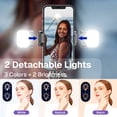 thumbnail image 2 of BN-LINK 67" Tripod for iPhone with 2 Filling Lights, 360°Rotating Extendable Selfie Stick for iPhone with Remote and Phone Holder, Phone Tripod Stand Compatible with iPhone Android, Camera, 2 of 9