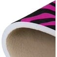 thumbnail image 6 of GZHJMY Pink Zebra Animal Print Striped Area Rug Living Room Rugs - 5'3" x4 Abstract Large Soft Indoor Washable Rug Low Pile Carpet for Bedroom Dining Room Office Carpet Runner, 6 of 6