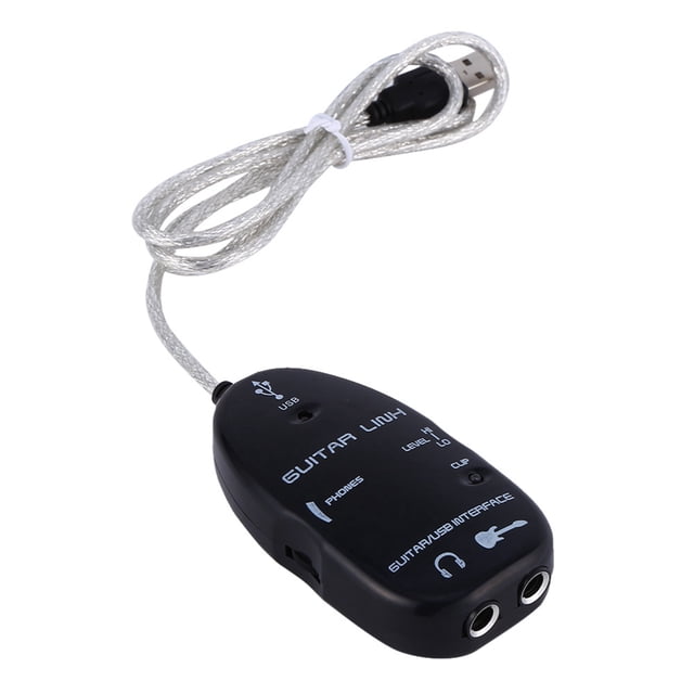Cable de Guitarra USB ANGGREK Adaptador de Audio para Grabación de PC