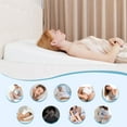 Wedge Pillow, Bed Wedge Pillows for Sleeping, Snoring, Back Support ...