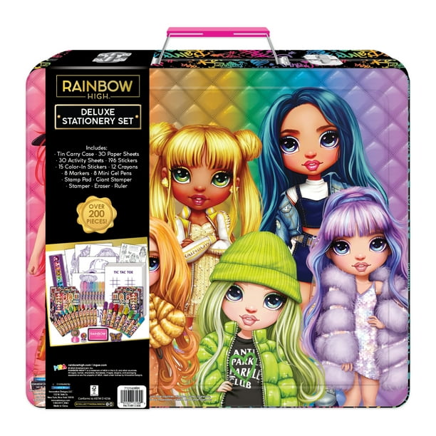 Rainbow High Deluxe Art Activity Set, 200+ Pieces, for Kids