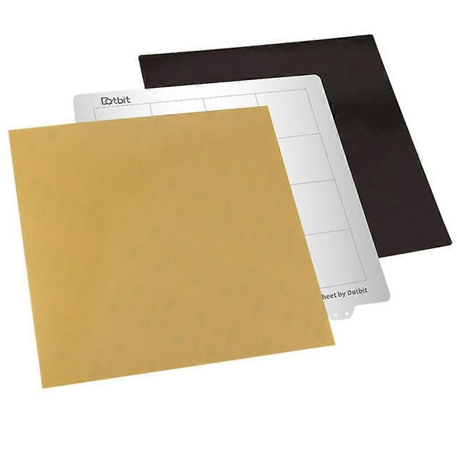 Removable Magnetic Build Plate for 3D Printer 220x220MM Flexible Heated Surface Perfect for Users of 3D Printers 1 Set