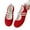 Red, variant on Women's Ballet Flats Slip-On Mary Jane Shoes with Breathable Comfortable Inner Non-Slip Sole Casual Walking Shoes for Women