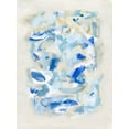 thumbnail image 2 of Long, Christina 12x14 White Modern Wood Framed Museum Art Print Titled - Tinted Abstract II, 2 of 4