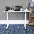 thumbnail image 3 of Stand Up Desk Store Electric Compact Standing Desk (White Frame/Matte White Top, 48” Wide), 3 of 8