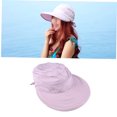 thumbnail image 4 of COOPHYA Chapeaux de Protection Solaire Extérieur Visière Chapeau Design à Crochets et Boucles 1Pcs Ajustable Femmes, 4 of 4