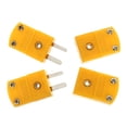 thumbnail image 4 of Adaptador de enchufe de termopar macho y hembra (6 unidades) Conectores de cable tipo K, 4 of 6