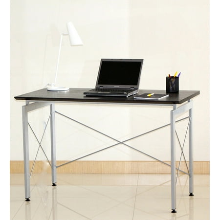 Mahogany Tiffany Desk - Techni Mobili Stylish Writing Desk, Chocolate or Mahogany