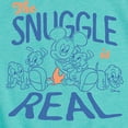 thumbnail image 3 of Disney - Mickey Mouse - The Snuggle is Real - Toddler & Youth Girls Short Sleeve Graphic T-Shirt, 3 of 5