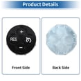 thumbnail image 4 of Unique Bargains Steering Wheel Buttons Replacement for Mini Clubman R55 Cooper 2008-2015 Steering Wheel Control Button Cover No.32309289676/32309287294 Right Side, 4 of 6