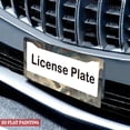 thumbnail image 4 of 1Pack License Plate Frames with Mountain Landscape Pattern Includes Screws & Caps Full Accessories Included Size 6.3x12.2inch(16x31cm), 4 of 8