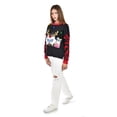 thumbnail image 2 of Sueter navideño divertido Roman Fashion /Juvenil, ABW37 (Negro) negro CH, 2 of 5