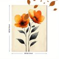 thumbnail image 3 of Qisvanset 12x16 Inch Framed Canvas Wall Art The Lords Prayer Minimalist Floral Faith Poster Apartment Housewarming Decor, 3 of 8