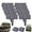 Gray, variant on Fountwell Imitation Stone Garden Fence Edging – Grey Cobbled Effect Plastic Retaining Border, Interlocking Decorative Panels for Flower Bed, Lawn, Path, Yard