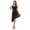 Black, variant on iiniim Women Lyrical Contemporary Camisole Asymmetric Ballet Dress Ballroom Costume Dancewear