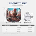thumbnail image 3 of Zufioo fairy-tale-world-with-delicious-candy Print Folding Car Windshield Sun Visor, Anti-ultraviolet Sun Visor, Suitable for Trucks, Vans Car Accessories-Large, 3 of 6