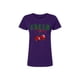 thumbnail image 1 of Playera Blusa De Cerezas Fresh Cherry Ropa Para Mujer Ropa Para Dama Color Morado Talla Grande Marca Emil SaEs, 1 of 4