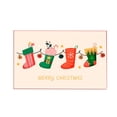 thumbnail image 1 of TIELUTT Kitchen Rug Let It Christmas Winter Holiday Party Rugs Bedroom Fuzzy Abstract Area Rugs for Bedroom Living Room Throw Blanket Fall Theme Rugs for Bed Room Full Size Blanket, 1 of 7