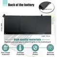 thumbnail image 3 of Emery TECH G91J0 Battery for Dell latitude 3520 Dell Latitude 3320 3330 Inspiron 3510 3511 3515 5310 5410 5418 14 Plus 7420 7415 2-in-1 Vostro 3510 3515 Series V6W33 TN70C for dell latitude 3420, 3 of 5