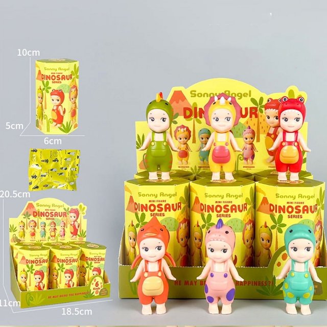 Juguetes al azar Sonny Angel Hippers Caja ciega Serie de regalos de amor Modelos de muñecas Linda colección de decoración de bricolaje Caja sorpresa Regalos para parejas