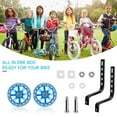 GGTHE Kids Training Wheels for 20 Inch Bike Flash Bike Training Wheels