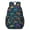 Monster Cartoon Truck-1, variant on Monster Cartoon Truck Black Pattern 17" School Backpacks for Teens,Waterproof Oxford Fabric,S-Shape Padded Straps for School,Travel,Hiking,Camping