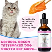 Oimmal Collagen Drops for Cats - 2 fl oz | Salmon Flavor - Support for Cats Joints, Skin, Digestive & Immune System, Liquid Collagen Supplement for Cat