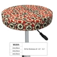 thumbnail image 4 of Easygdp Poker Chips Print Easy To Install Bar Stool Covers&Stool Covers Round&Elastic Stool Cover, Barstool Covers,Washable&Bottom With Elastic Edge-12 inch, 4 of 7