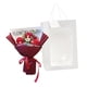 thumbnail image 5 of Ramo de flores de ganchillo, decoración, regalo, flores artificiales de punto falsas para festival Rojo, 5 of 9