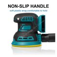 thumbnail image 4 of Brushless Random Orbit Electric Sander 125mm Sandpaper Wood Grinder Polishing Machine Sander Power Tools For 18V Battery ,Easy to Use, 4 of 7