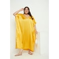 thumbnail image 6 of Oussum Plus Size Embroidered Kaftan Dresses for Women Long Solid Caftan Dress, 6 of 8